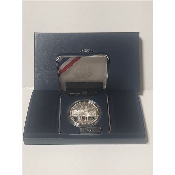 2004 Lewis and Clark Bicentennial Commemorative Silver Dollar.