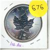Image 1 : 1 oz Silver Coin - Maple Leaf.