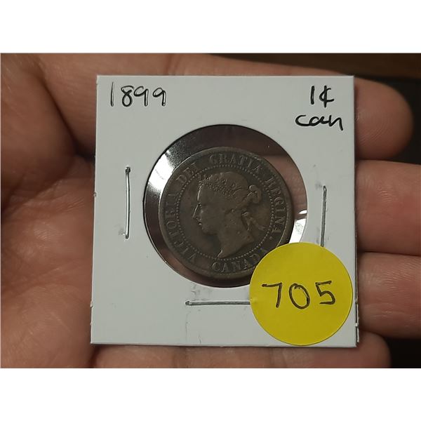 1899 Canadian Large Cents