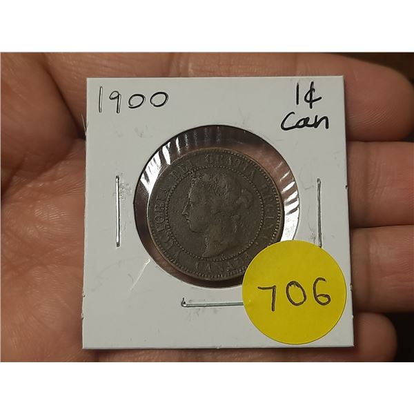 1900 Canadian Large Cents