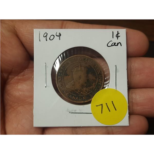 1904 Canadian Large Cents