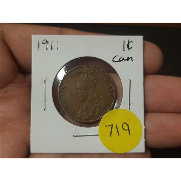 1911 Canadian Large Cents