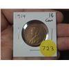 Image 1 : 1914 Canadian Large Cents