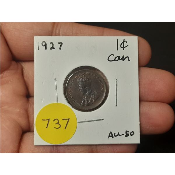 1927 Canadian Small Cents