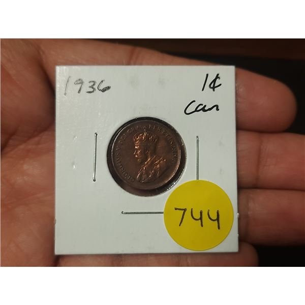 1936 Canadian Small Cents