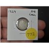 Image 1 : 1929 Canadian Silver Ten Cents