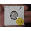 Image 1 : 1930 Canadian Silver Ten Cents