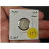 Image 1 : 1937 Canadian Silver Ten Cents