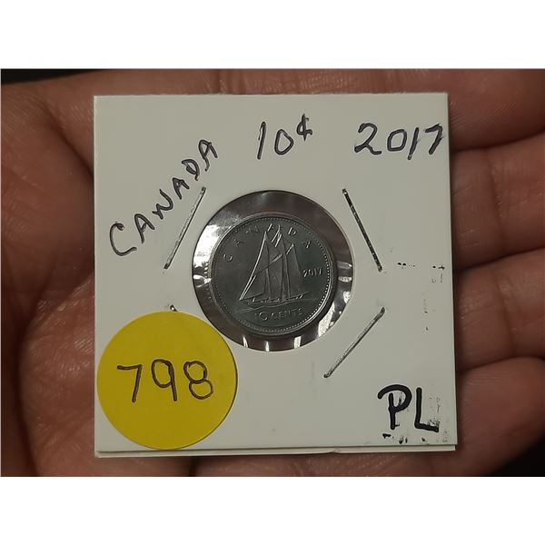 2017 Canadian Ten Cents