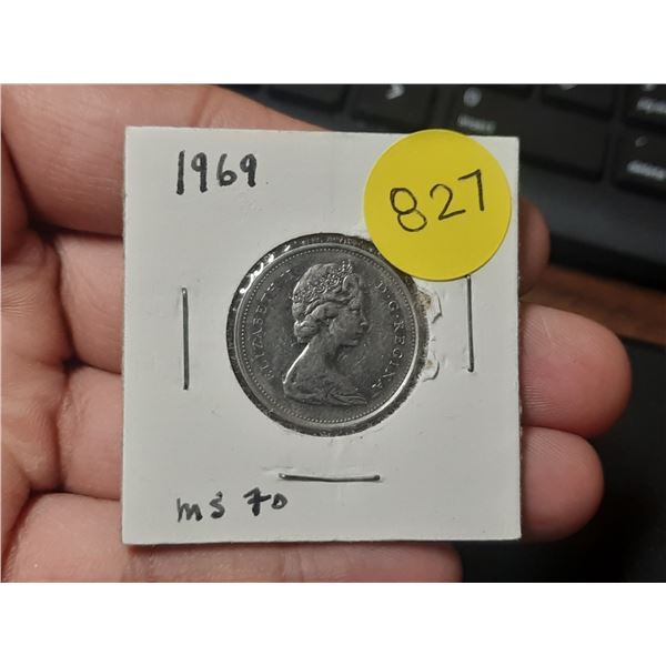 1969 Canadian Twenty Five Cents