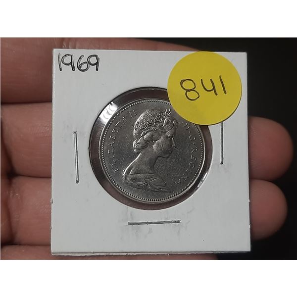 1969 Canadian Fifty Cents