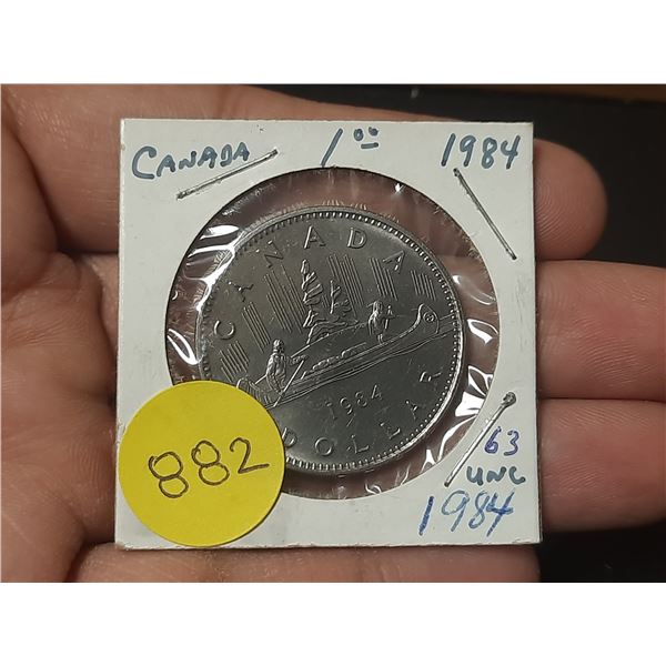 1984 MS-63 Canadian Dollar