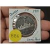 Image 1 : 1981 PL Canadian Dollar - Cameo Proof