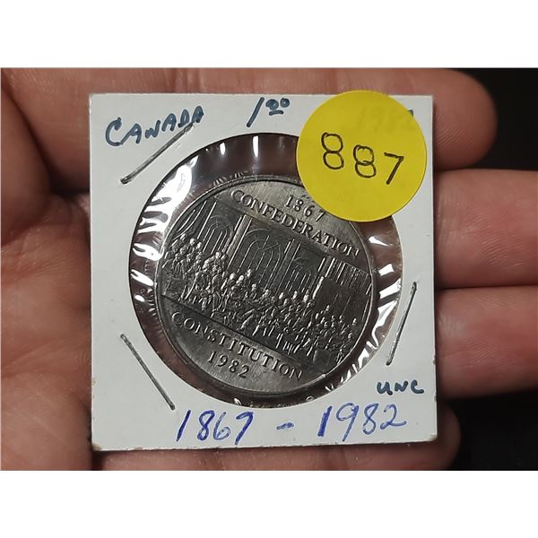 1982 UNC Canadian Dollar