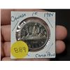 Image 1 : 1984 PL Canadian Dollar - Cameo Proof
