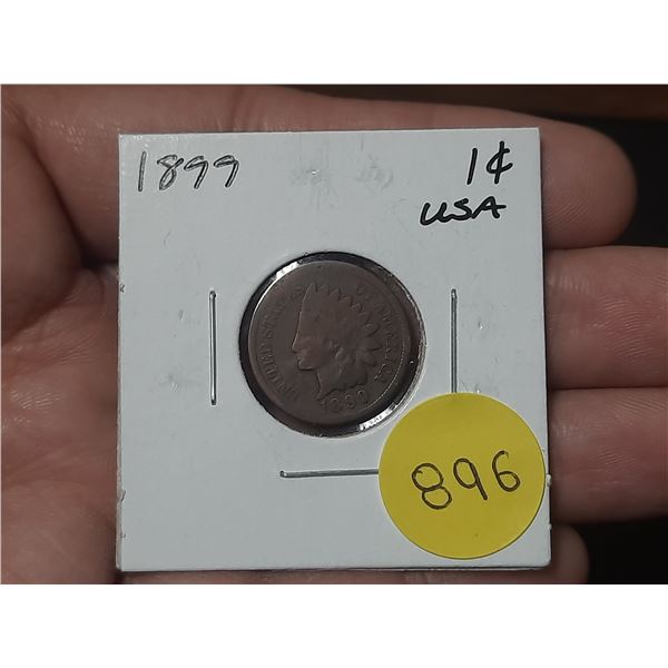 1899 USA Indian Head Penny