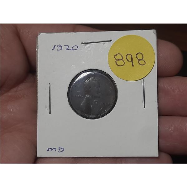 1920 USA Lincoln Wheat Penny
