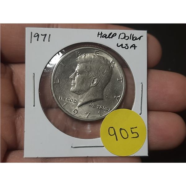 1971 USA Kennedy Half Dollar