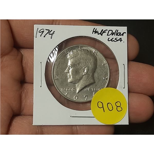 1974 USA Kennedy Half Dollar