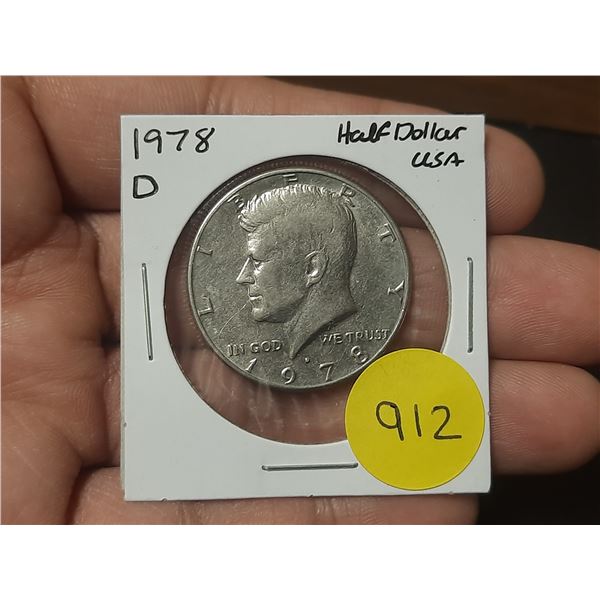 1978 D USA Kennedy Half Dollar