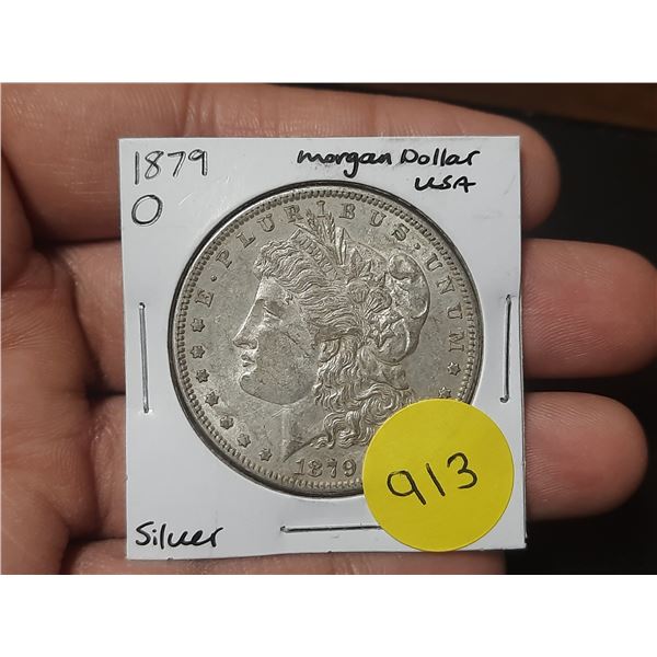 1879 O USA Silver Morgan Dollar