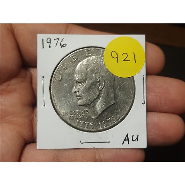 1976 AU USA Eisenhower Dollar