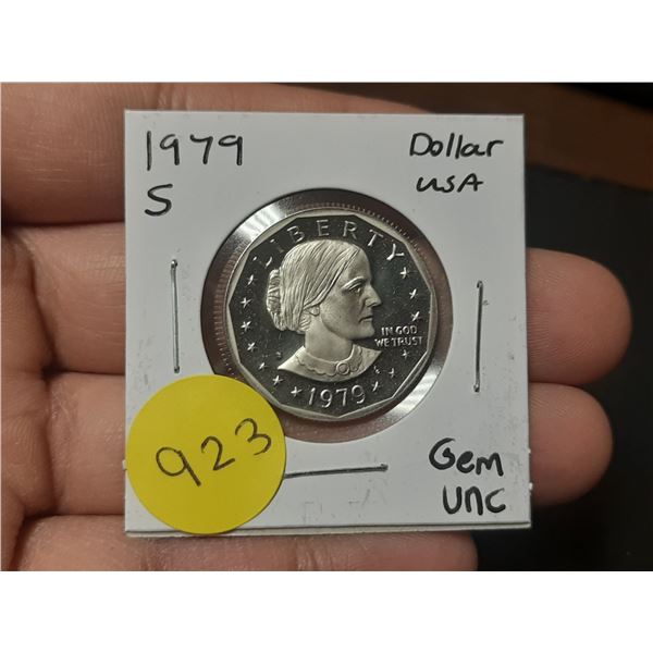 1979 S GEM UNC. USA Susan B. Anthony Dollar