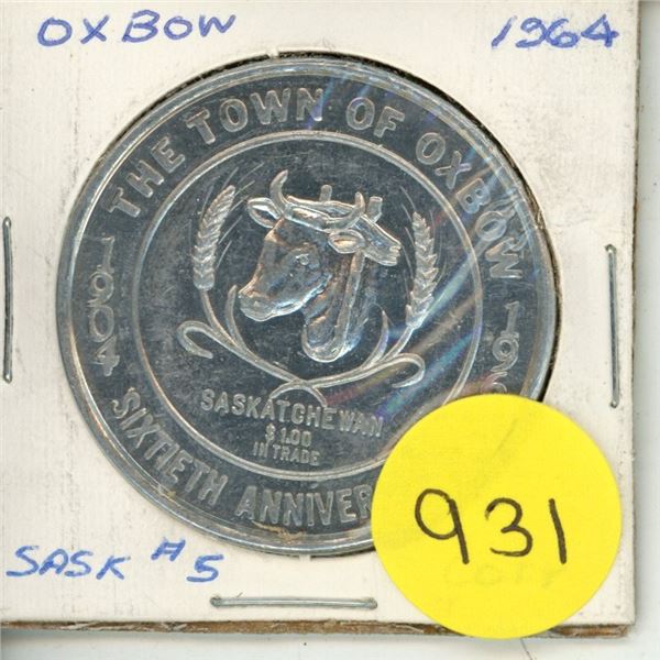 1964 Oxbow Trade Dollar