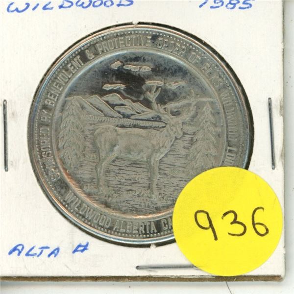 1985 Wildwood Lodge Token