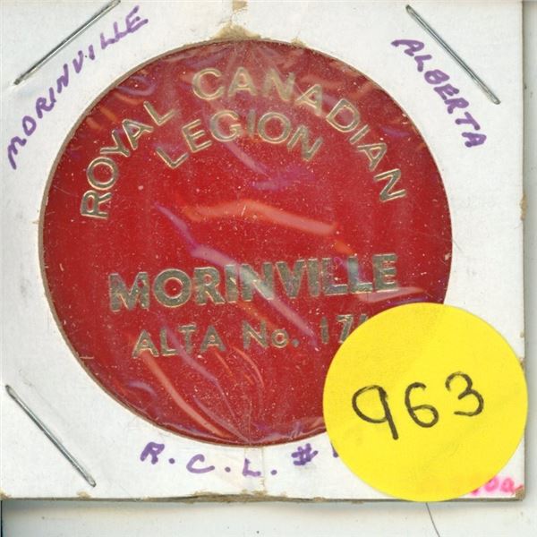 Morinville Royal Canadian Legion Token