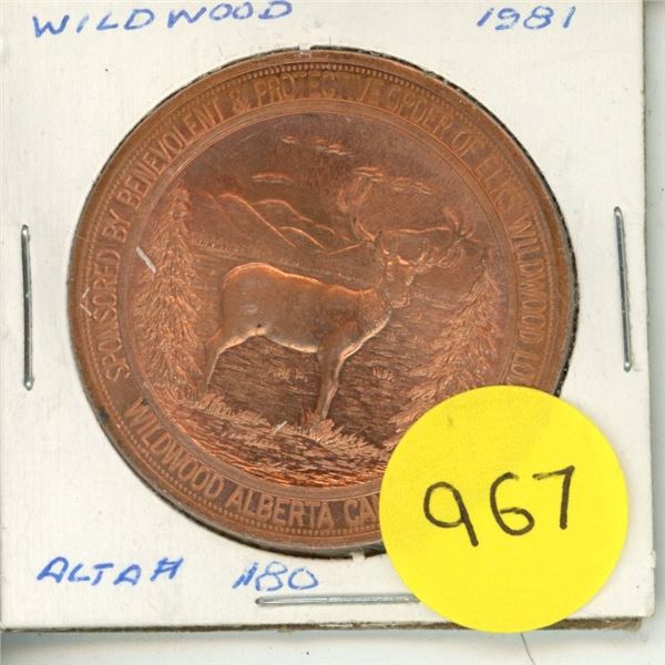 1981 Wildwood Lodge Bingo Token