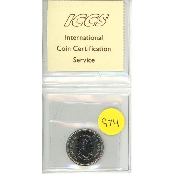 2004 P Canadian Fifty Cents - ICCS SP-66