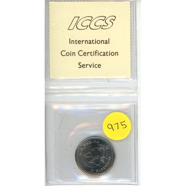 2011 Canadian Fifty Cents - ICCS MS-64