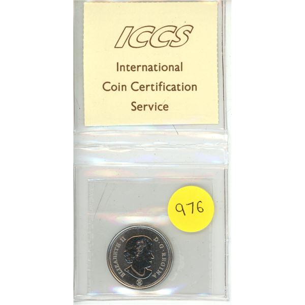 2019 Canadian Fifty Cents - ICCS SP-67