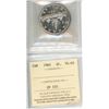 Image 2 : 1960 Canadian Silver Dollar - ICCS PL-65