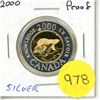 Image 1 : 2000 Canadian Silver Two Dollars - PL