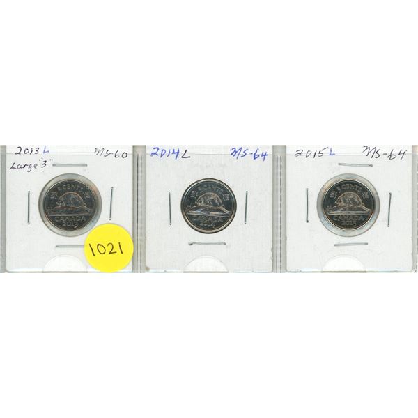 2013L-2015L PL Canadian Five Cents