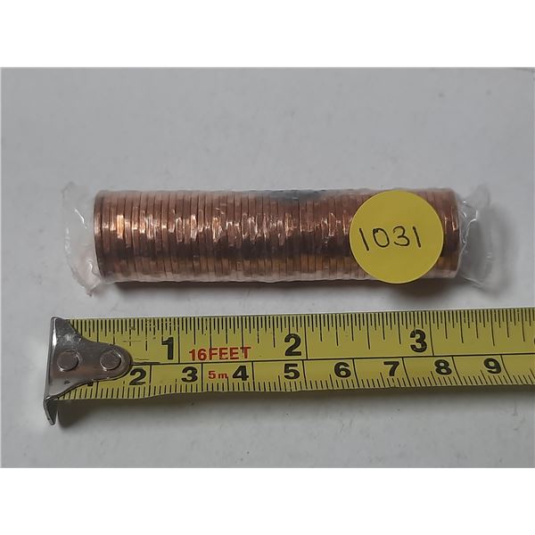 1992 UNC Roll Of Canadian Small Cents