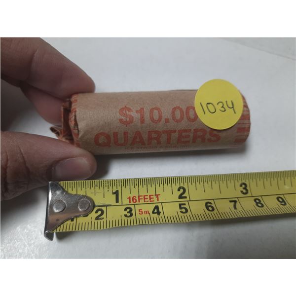 1973 UNC Roll Of Canadian Twenty Five Cents - Mounties