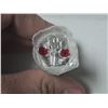 Image 3 : 2010 UNC Roll Of Couloured Canadian Twenty Five Cents - Remembrance Poppy/WWII 65th Anv.