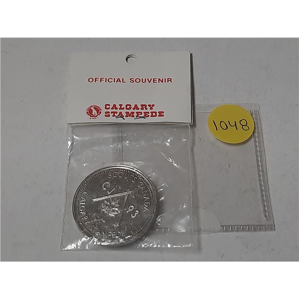 2012 Calgary Stampede Souvenir Dollar - 100th Anv.
