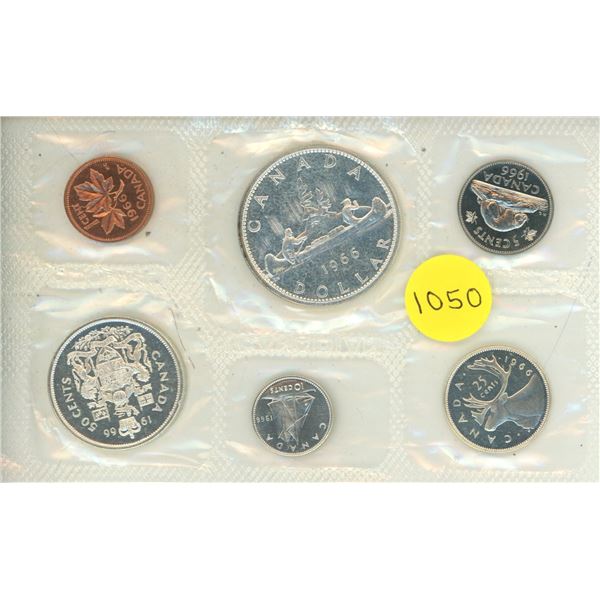 1966 Canadian Silver PL Set