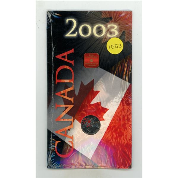 2003 Canada Day Quarter Collourized - Sealed From Mint