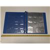 Image 1 : Blue Binder With 10 Sheets For Graded Coins