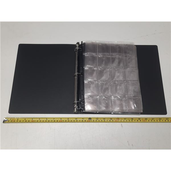 Black Binder 10 Sheets For 2x2's