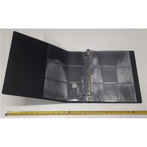 Black Binder 10 Sheets For Notes