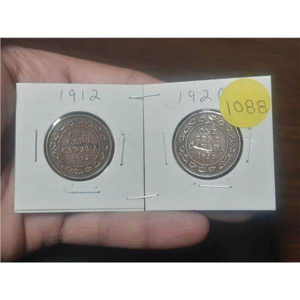 1912-1920 LC  Canadian Large Cent