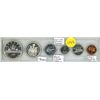 Image 1 : 1961 Canada Silver Proof Like Uncirculated Coin Set.