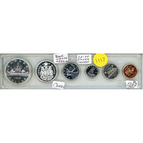 1962 Canada Silver Proof Like Uncirculated Coin Set.