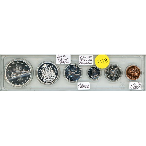 1962 Canada Silver Proof Like Uncirculated Coin Set.